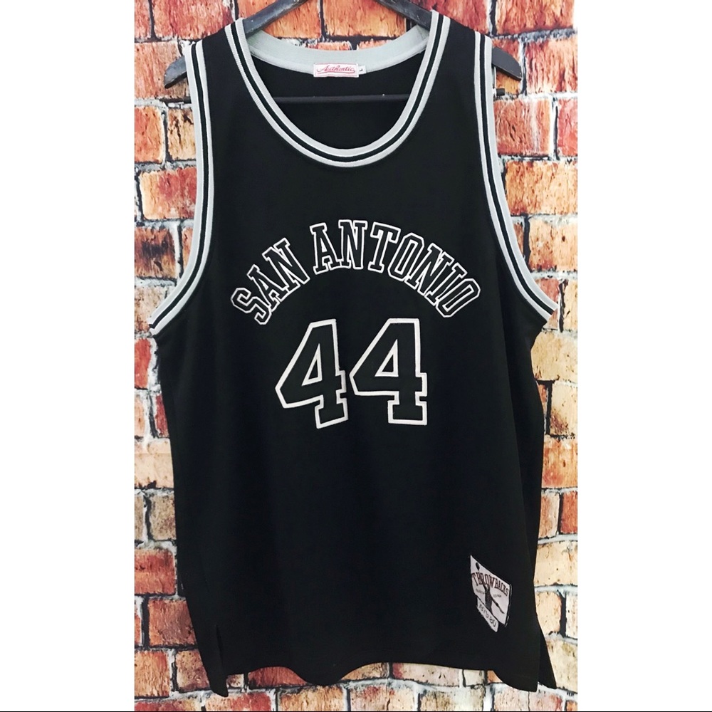 San Antonio Spurs Throwbacks #44 Basketball Jersey